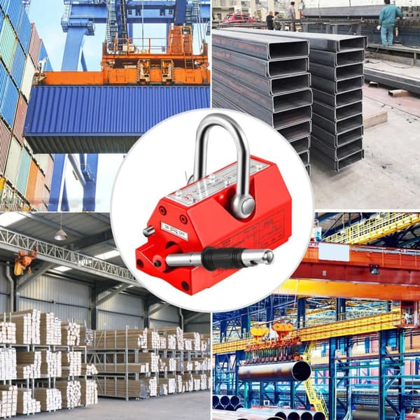 2000kg permanent magnetlyftare, robust konstruktion, omtänksam design, lätt att använda, bred applikation