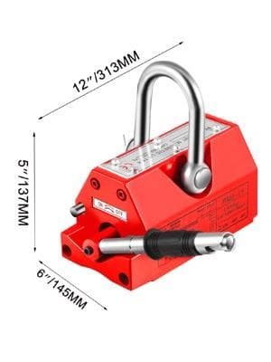 1500kg permanent magnetlyftare, robust konstruktion, omtänksam design, lätt att använda, bred applikation