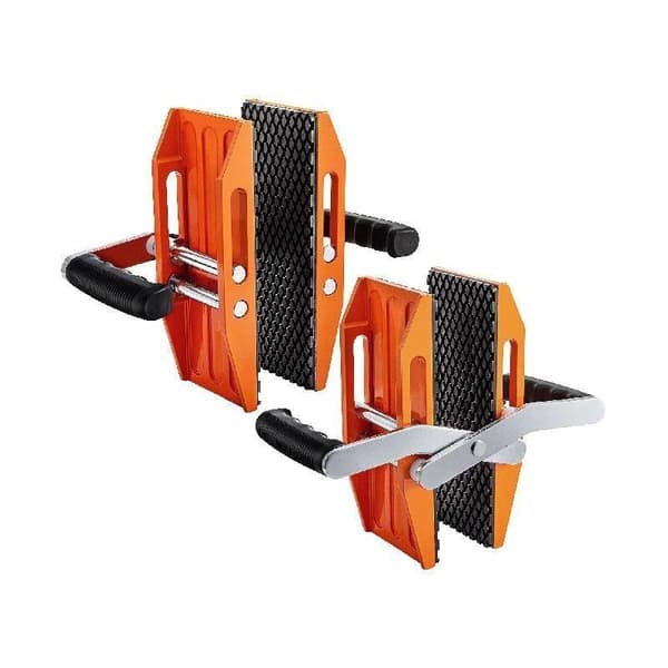 2st 0-60mm öppning 250kg kapacitet granit bärklämma med halkfria gummikuddar, ergonomisk design, bred applikation