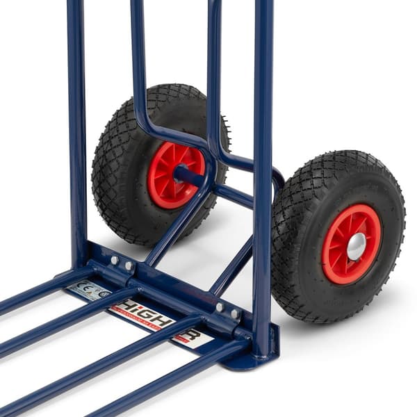 Sækkevogn - håndvogn - foldbar - op til 150 kg - blå