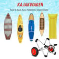 Pikkukuva 4 / 11: Rootz Kajakkivaunu - Hopea - Alumiini, Pu - 29,52 cm x 16,92 cm x 18,11 cm