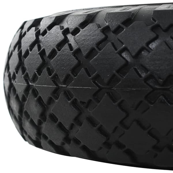Nokkakärryn pyörät 4 kpl täysi PU 3.00-4 (260x85)