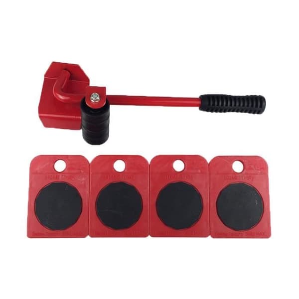 Home Trolley Lift &amp; Move Kit Enkelt glidsystem för tunga möbler 4 PC PACK HANDVERKTYG 187