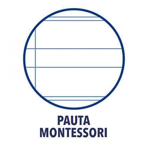 Oxford Classic-nbsp -nbspPack med 10-nbspcahiers grapadas, mjukt omslag, A4, Pauta Montessori 5-nbspC/M -