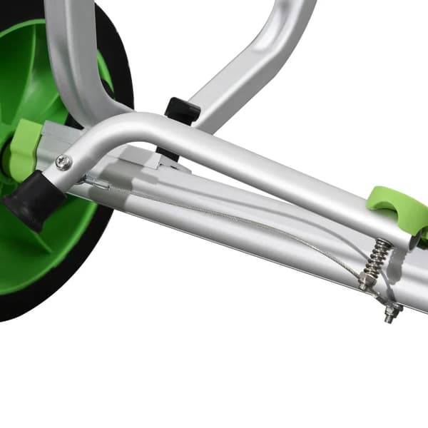 Rootz Boat Trolley - Justerbar bredd - Lastkapacitet upp till 100 kg - Aluminium - Svart + Grön - 79 x 72,5 x 42 cm