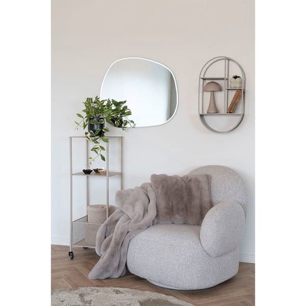 Torres metallvagn med 3 sandhyllor.