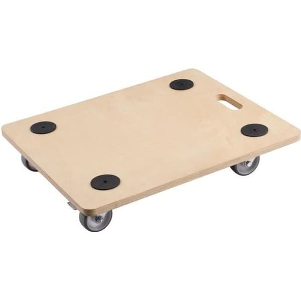 MEISTER Vagn med hjul 590 x 490 mm 200 kg