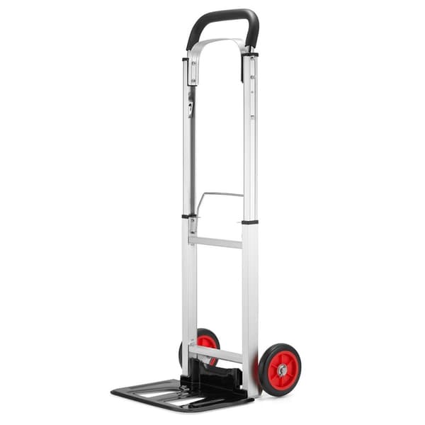 HIGHER Taittokärryt - 90 kg kantavuus, teleskooppivarsi, kumipyörät ammattikäyttöön