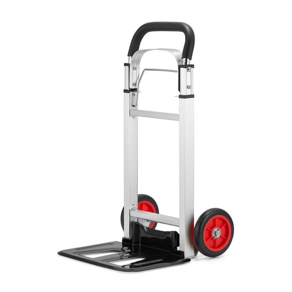 HIGHER Taittokärryt - 90 kg kantavuus, teleskooppivarsi, kumipyörät ammattikäyttöön