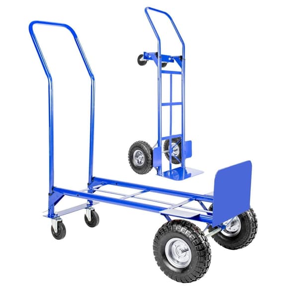 Brugervenlig Sækkevogn - Udtrækkeligt Håndtag og Foldbar - 250 kg