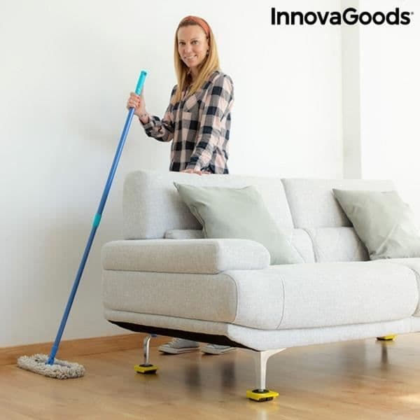 Lyftverktyg - InnovaGoods - Leve Meuble - 4 hjul - Last 200 kg - Ergonomisk