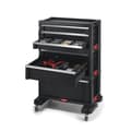 Miniatyrbild 4 av 4: Verkstadsvagn - Keter - All Drawer - 6 lådor - Röd/Svart - 59,8 x 37,7 x 83,2 cm