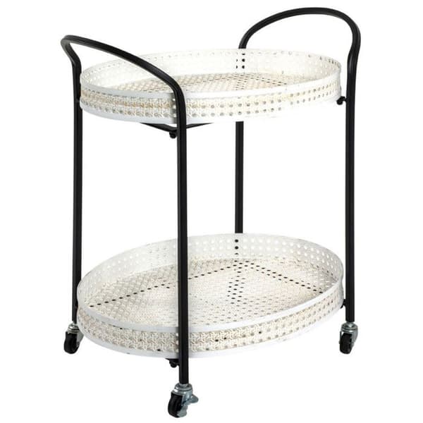 Desserte av kök 2 nivåer "Canning" 70cm svart