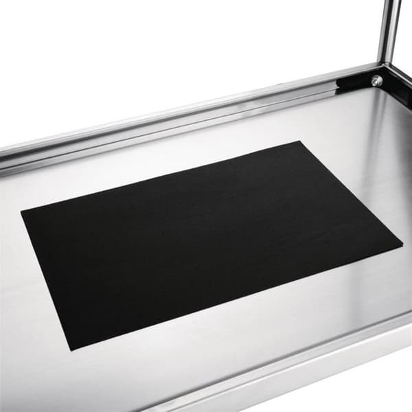 Röjningsvagn i rostfritt stål 3 nivåer 855 x 810 x 455 mm - Vogue