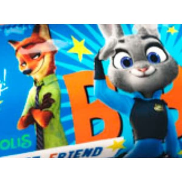 Disney Zootropolis Børne/børn Officielt trekantet penalhus til trekantede blyanter