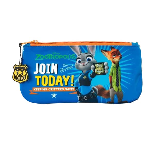 Disney Zootropolis Børne/børn Officielt penalhus med figurer Multicoloured One Size