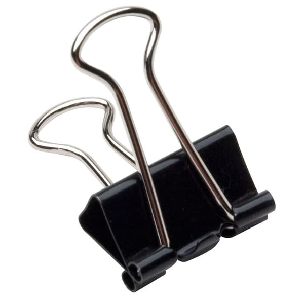10x Papirclips i Metal - 2.5 cm