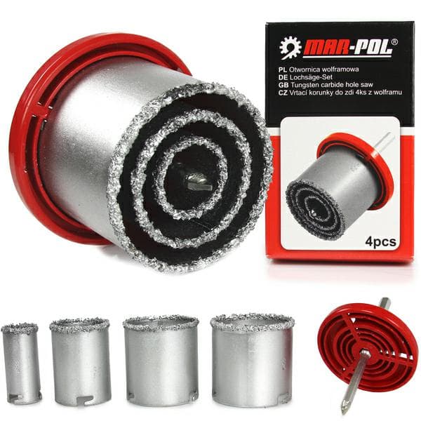 TUNGSTEN HULSAVE 4 stk/MAR-POL