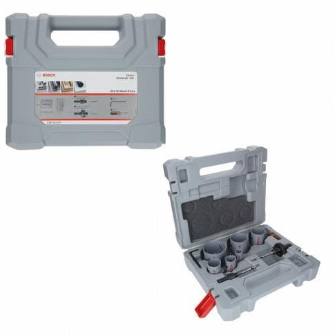 BOSCH HÅLSÅG HSS BI-METAL STD KPL. 9 st. 22,29,35,44,51,64 mm