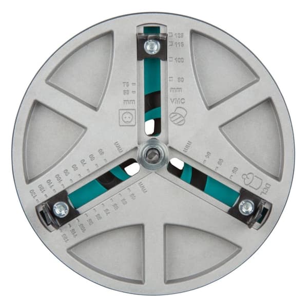 wolfcraft Justerbar hålsåg AH 45-130 30 mm metall 5978000