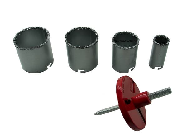 TUNGSTEN HULSAVE 4 stk/SØLV /33-73mm/