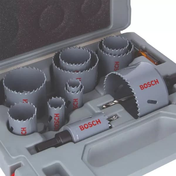 BOSCH HULSAV HSS BI-METAL STD KPL. 14 stk. 19,22,25,29,35,38,44,51,57,64,76 mm