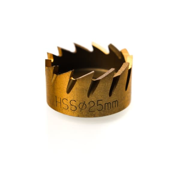 Rosfix Sæt med hulsave til metal, stål, træ, 5 dele (16 mm/18,5 mm/20 mm/25 mm/30 mm)