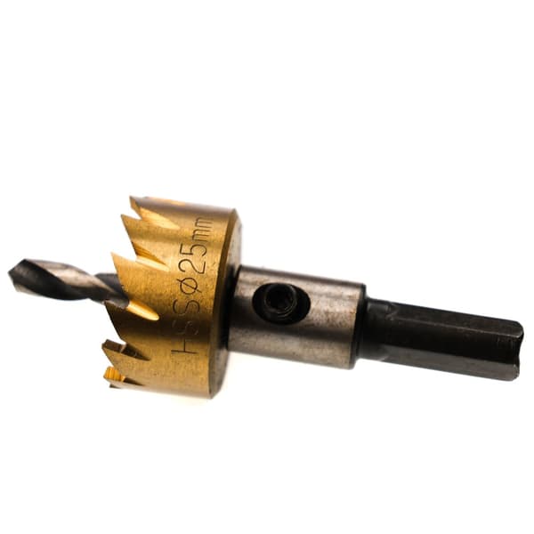 Rosfix Sæt med hulsave til metal, stål, træ, 5 dele (16 mm/18,5 mm/20 mm/25 mm/30 mm)