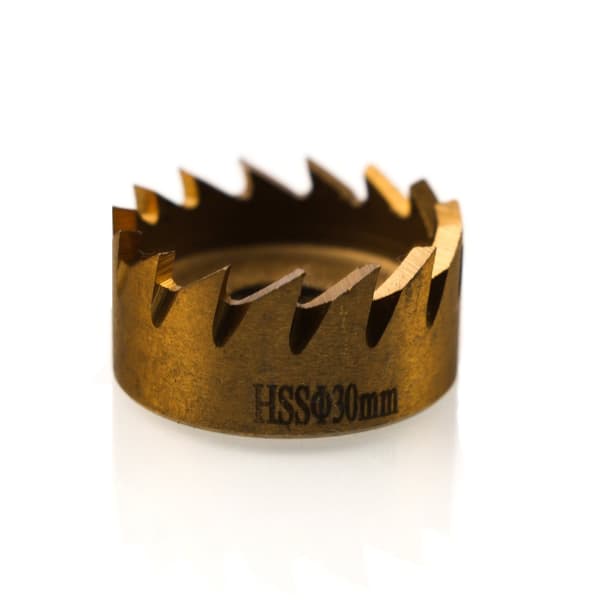 Rosfix Sæt med hulsave til metal, stål, træ, 5 dele (16 mm/18,5 mm/20 mm/25 mm/30 mm)