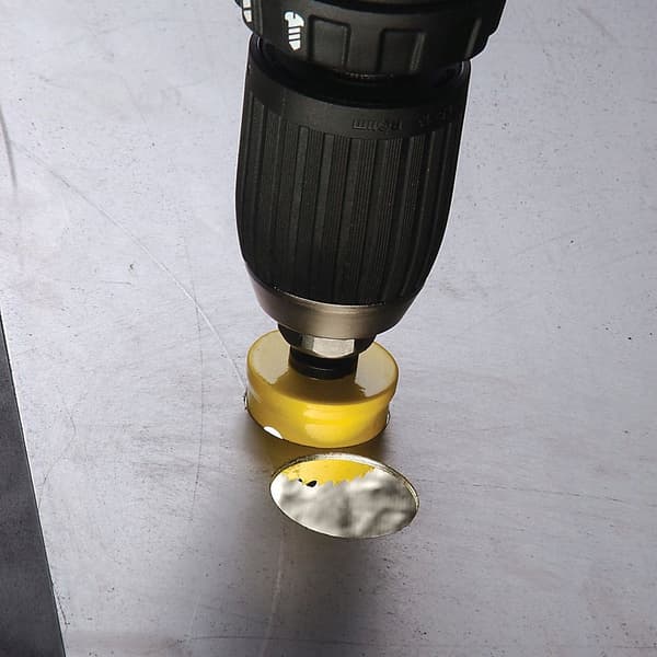 BIMETAL hulsav med 1/4" skaft og Starrett 20mm (25/32"") pilotbor