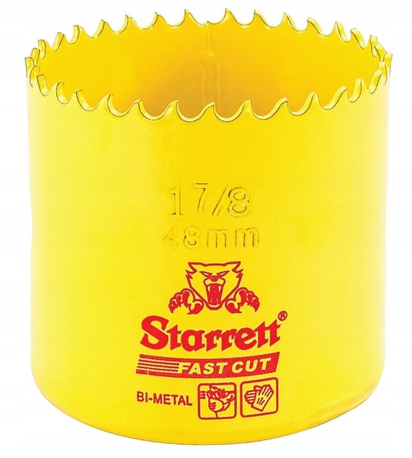 Starrett FASTCUT 48 mm (1,7/8") bimetal HSS kobolt hulsav