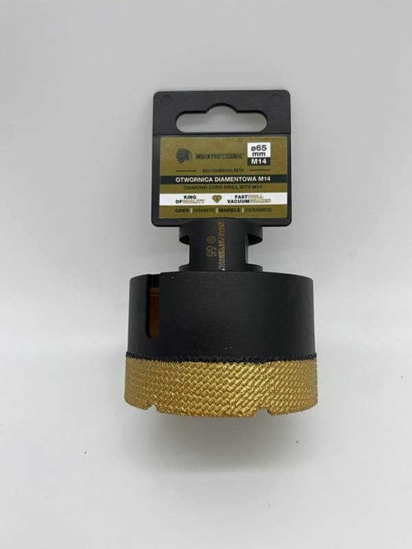 DIAMANTKERNE M14 65 mm TØRBORING /Indian Professional