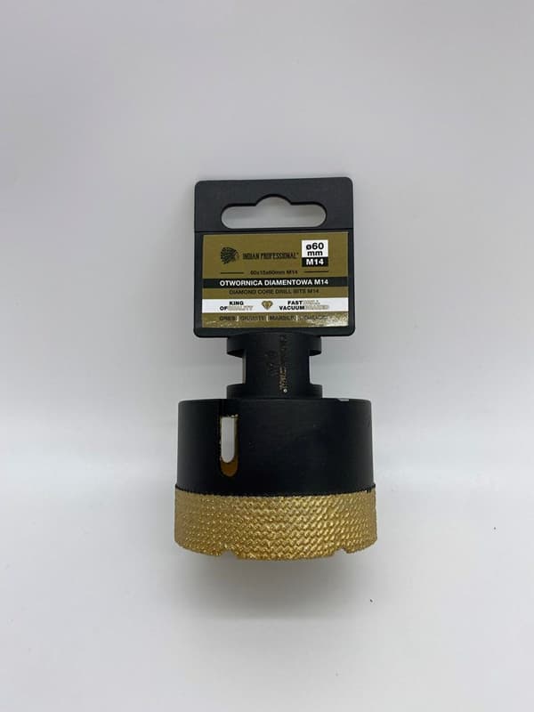DIAMANTBOR M14 60MM TØRBORING /Indian Professional