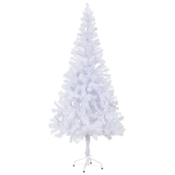 vidaXL Plastgran med fot 180 cm 620 grenar