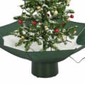 Miniatyrbillede 9 af 9: vidaXL juletræ med snefald paraplyfod 75 cm grøn