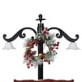 Miniatyrbillede 4 af 8: vidaXL juletræ med snefald paraplyfod 170 cm PVC blå