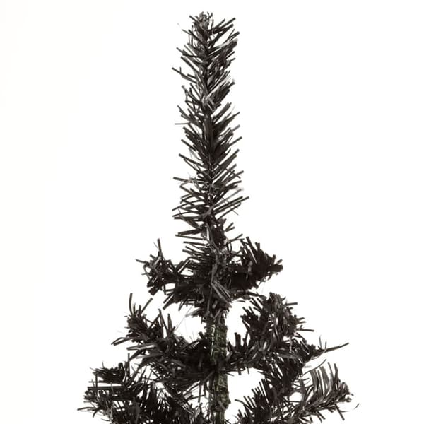 vidaXL Julgran smal svart 150 cm