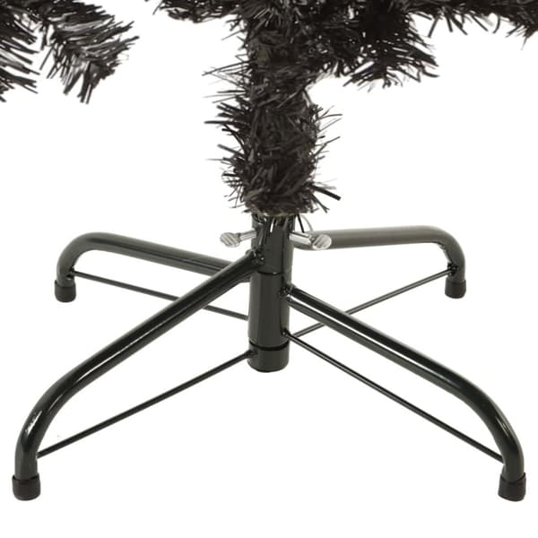 vidaXL Julgran smal svart 150 cm