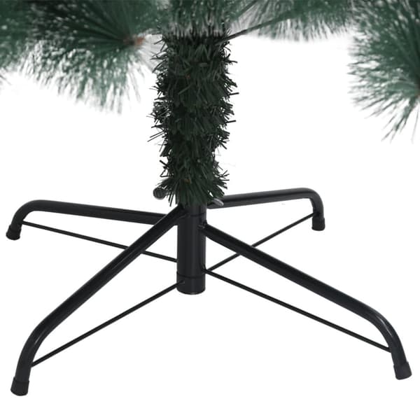 vidaXL Plastgran med stativ grön 150 cm PET
