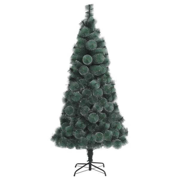 vidaXL Plastgran med stativ grön 150 cm PET