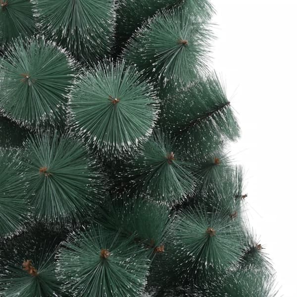 vidaXL kunstigt juletræ med fod 150 cm PET grøn