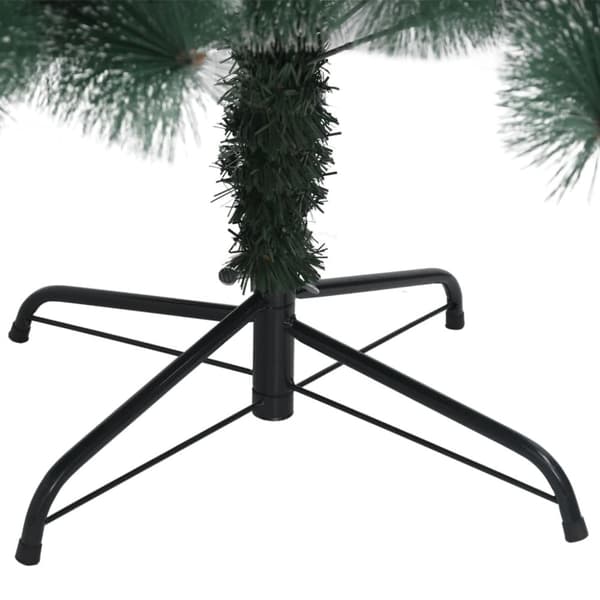 vidaXL Plastgran med fot grön 180 cm PET