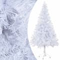 Miniatyrbillede 2 af 11: vidaXL kunstigt juletræ med lys og kuglesæt 150 cm 380 grene