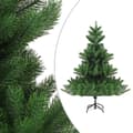 Miniatyrbillede 2 af 11: vidaXL kunstigt juletræ nordmannsgran LED og kuglesæt 240 cm grøn