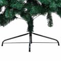 Pikkukuva 8 / 11: vidaXL Tekojoulukuusi puolikas palloilla esivalaistu vihr. 120 cm PVC