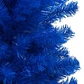 Pikkukuva 3 / 11: vidaXL Tekojoulukuusi palloilla esivalaistu sininen 120 cm PVC