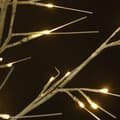 Miniatyrbilde 4 av 8: vidaXL Juletre 140 LED 1,5m varmhvit silje innendørs og utendørs