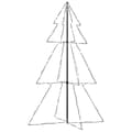 Miniatyrbilde 3 av 9: vidaXL Juletre kjegle 200 LED innendørs og utendørs 98x150 cm