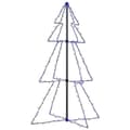 Pikkukuva 1 / 9: vidaXL Kartiojoulukuusi 160 LED-valoa sisä/ulkokäyttöön 78x120 cm