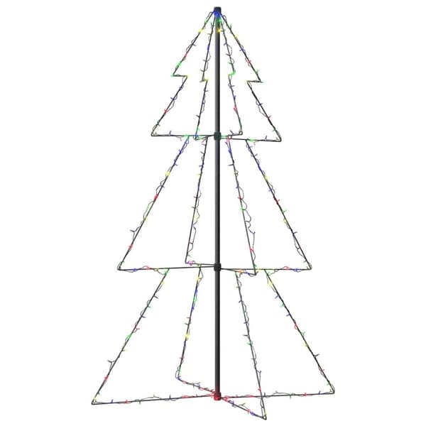 vidaXL Juletre kjegle 200 LED innendørs og utendørs 98x150 cm